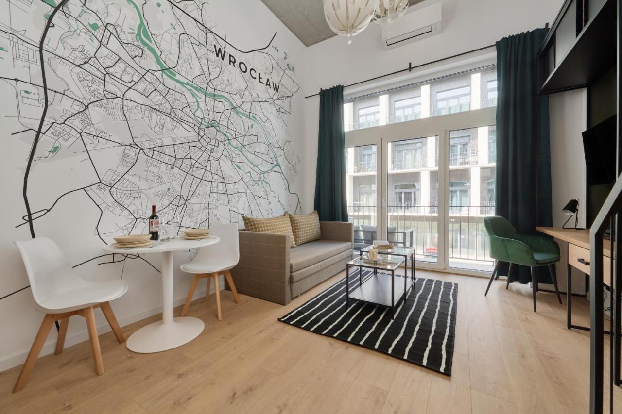 Mezzanine Studio Apartments Zarembowicza Wroclaw Airport By Renters 외부 사진