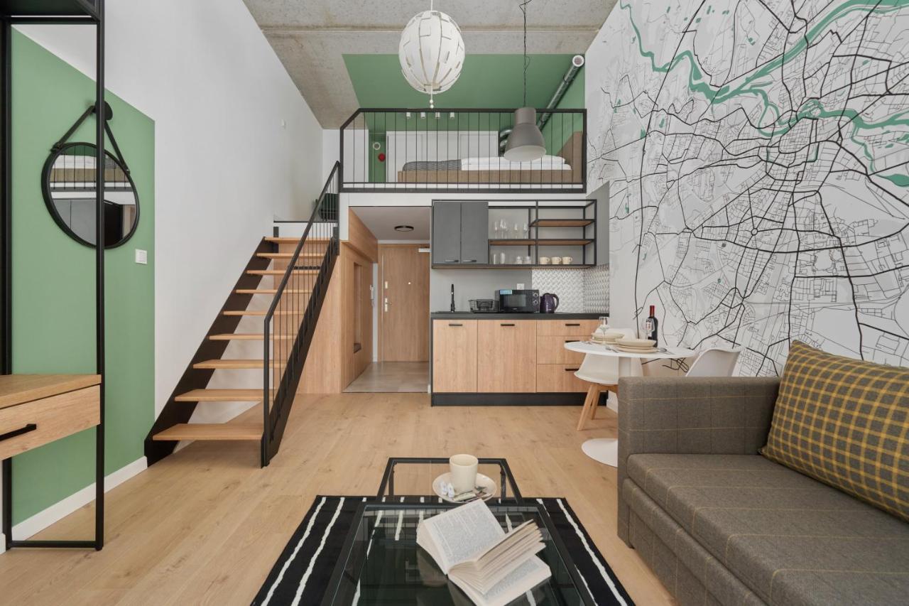Mezzanine Studio Apartments Zarembowicza Wroclaw Airport By Renters 외부 사진